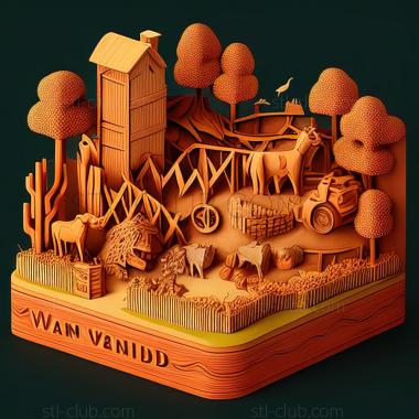 3D модель Игра «Сельскохозяйственный мир» (STL)